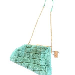 Furry Easter Quilted Crossbody Bag
